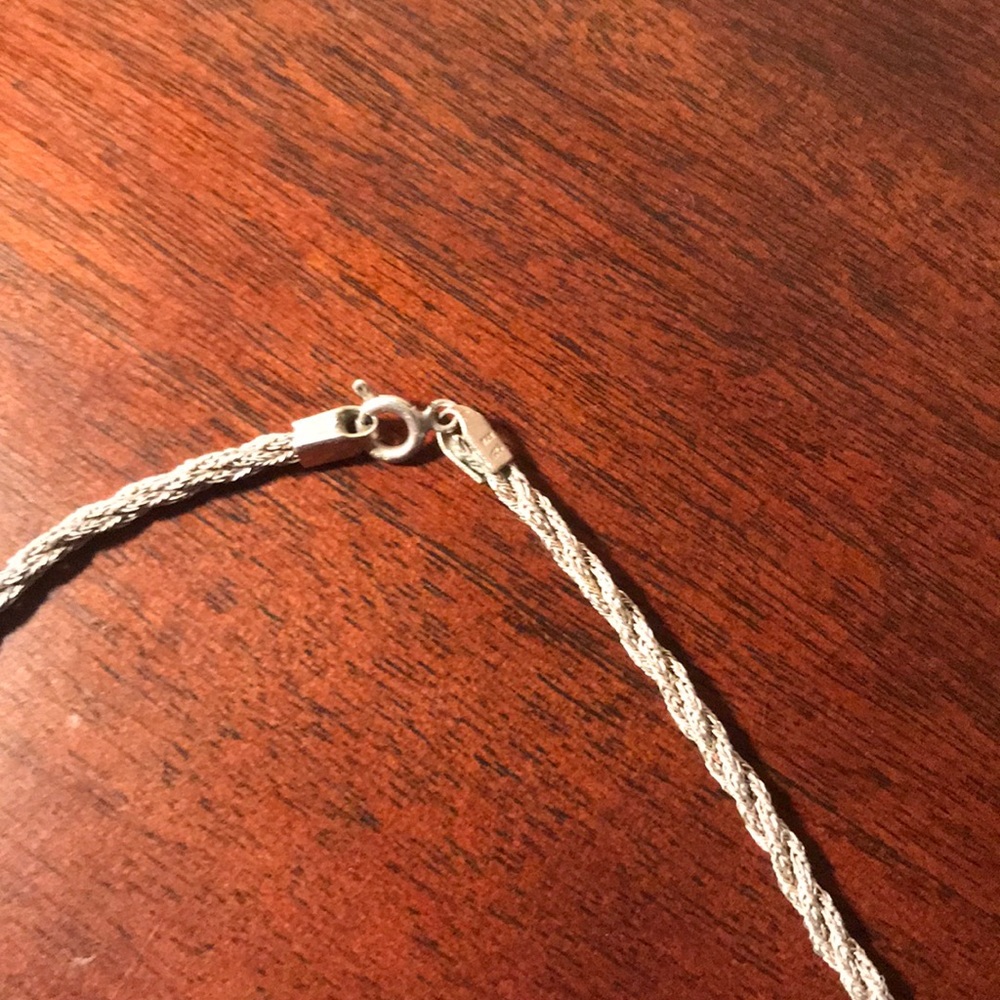 Sterling Silver Rope Chain - Picture 2 of 3